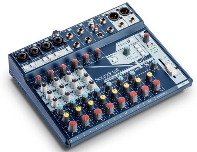 Mixing - Bộ trộn 12 kênh Analog Soundcraft Notepad 12